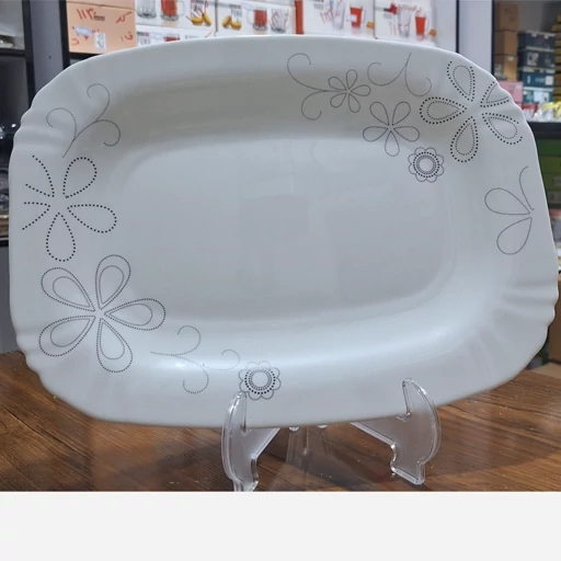 قیمت خرید دیس ملامین چهار گوش رستورانی عمده به صرفه و ارزان